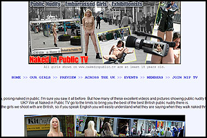 naked in public video clips and images